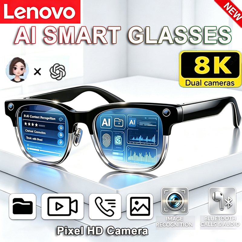 Smart Glasses Lens - Gafas Inteligentes Lenovo 8K HD con