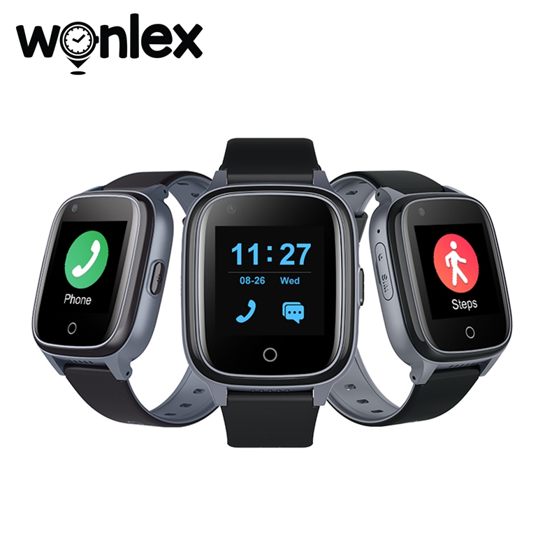 Fall Detection Watch - Reloj Inteligente Wonlex KT17S para Personas