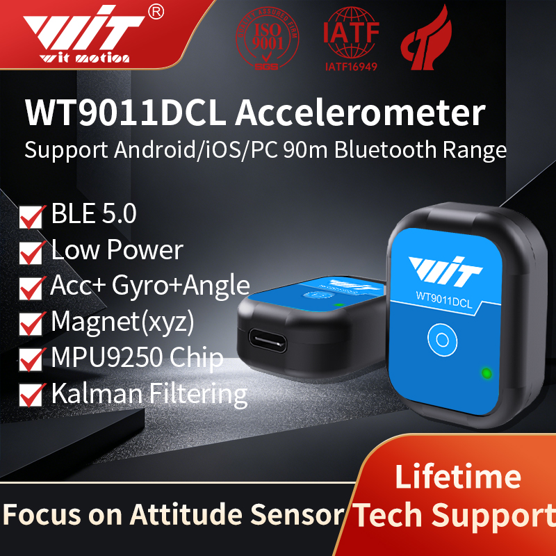 Muscle Sensor Emg - WitMotion WT9011DCL Bluetooth 5.0 Acelerómetro Giroscopio