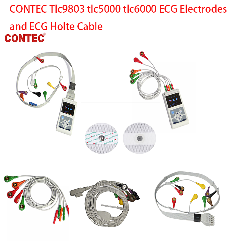 CONTEC Tlc9803 tlc5000 tlc6000 - Ecg Patch Monitor reseña y precio