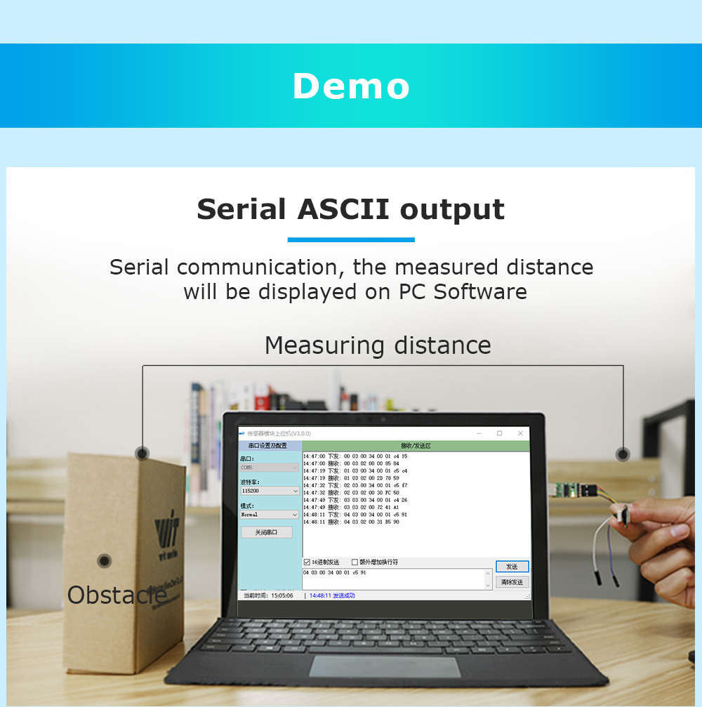 Sensor de alcance láser WitMot - Muscle Sensor Emg reseña y precio