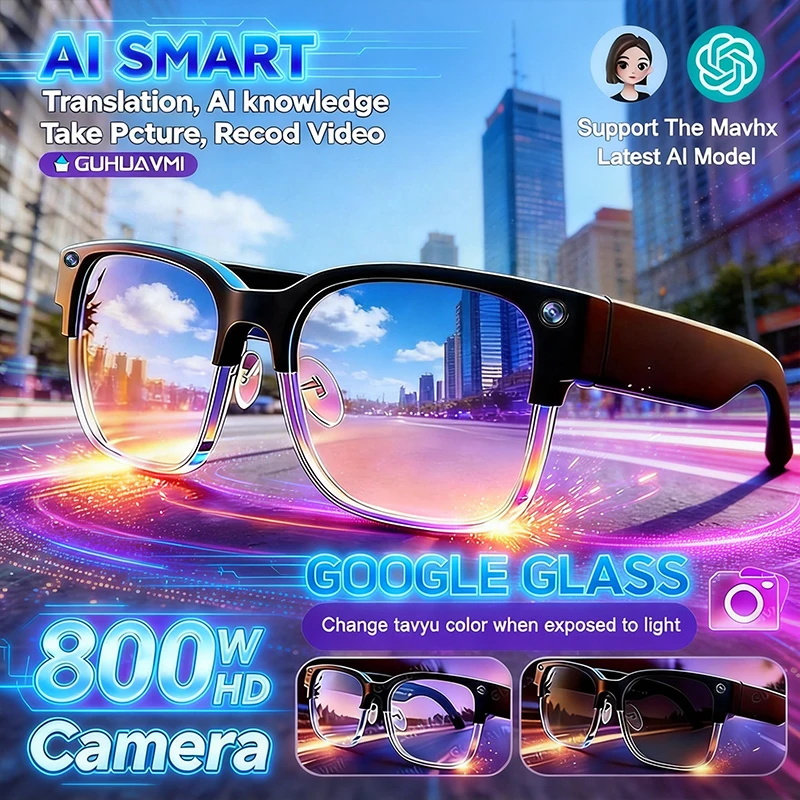 Gafas Inteligentes con Cámara  - Smart Glasses Lens reseña y precio